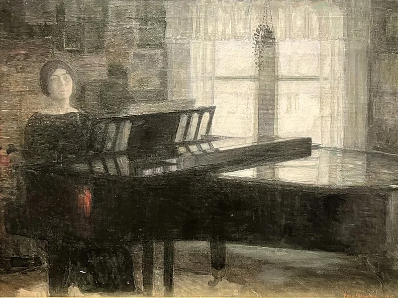 1872-Bjorn Ahlgrenson - Al pianoforte a coda